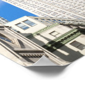 New York, NY, VS - een uitzicht van het centrum va Poster (Hoek)