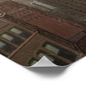 New York, NY - Woolworth Building en City Hall Poster (Hoek)