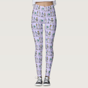 New York NYC Bezienswaardigheden Chanoeka Joodse V Leggings