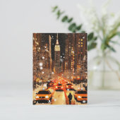  New York NYC City Briefkaart (Staand voorkant)