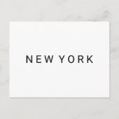 NEW YORK NYC City Briefkaart (Voorkant)