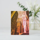 New-York NYC City Color  Briefkaart (Staand voorkant)