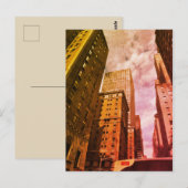 New-York NYC City Color  Briefkaart (Voorkant / Achterkant)