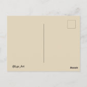 New-York NYC City Color  Briefkaart (Achterkant)