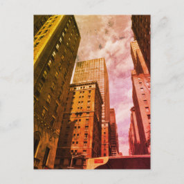 New-York NYC City Color  Briefkaart