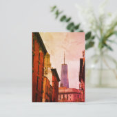 New-York NYC City Color  Briefkaart (Staand voorkant)