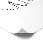 NEW YORK NYC Manhatten USA City Skyline Silhouette Poster (Hoek)