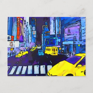 New York NYC Original Times Square Briefkaart