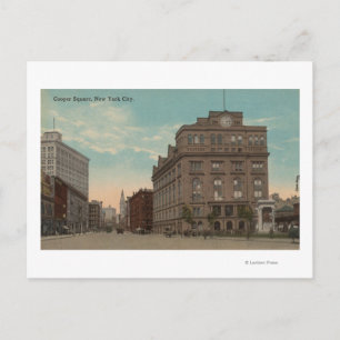 New York, NYCooper Square ViewNew York, NY Briefkaart