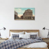 New York, NYCooper Square ViewNew York, NY Canvas Afdruk (Insitu (Slaapkamer))