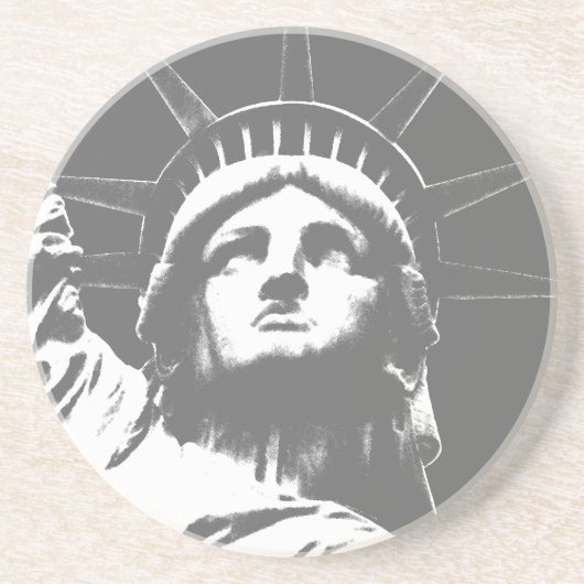 New York Onderzetter Statue of Liberty NY Souvenir (Voorkant)