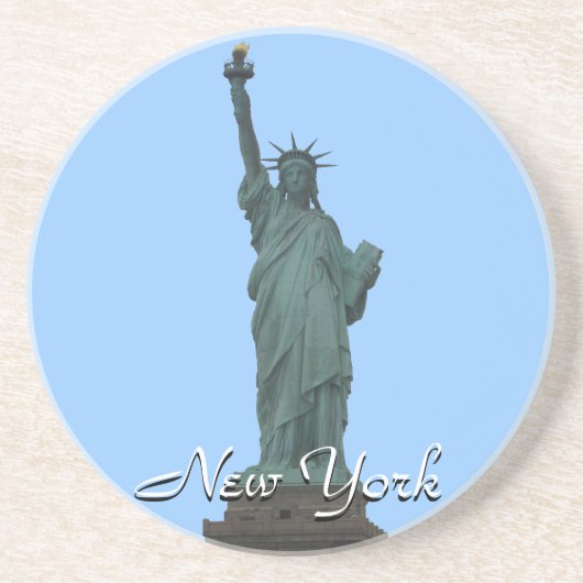 New York Onderzetter Statue of Liberty NY Souvenir (Voorkant)
