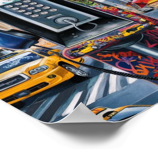 New York openbare betaaltelefoon,  betalen telefoo Poster (Hoek)