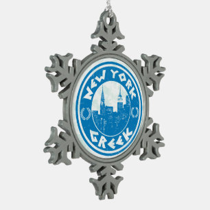 New York Ornament met de Amerikaanse kerstboom