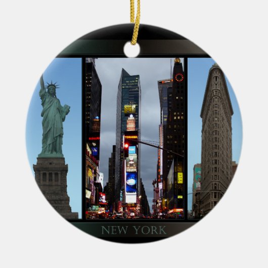 New York Ornament New York Souvenir Decoration (Voorkant)