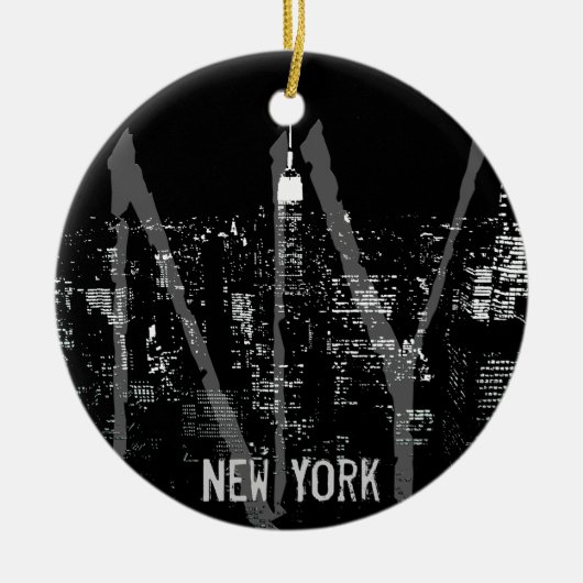 New York Ornament New York Souvenir Decoration (Voorkant)