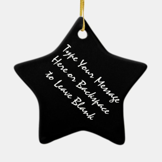 New York Ornament Personalized Souvenir Decoration (Achterkant)