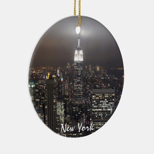 New York Ornament Personalized Souvenir Decoration (Rechts)