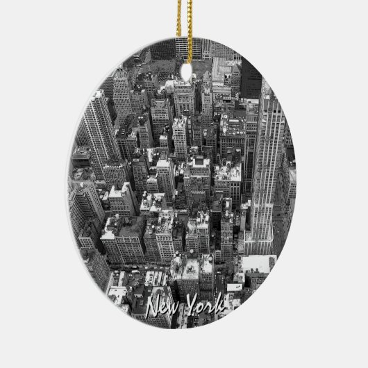 New York Ornament Personalized Souvenir Decoration (Rechts)
