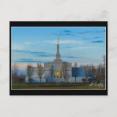New York Palmyra Temple Briefkaart (Voorkant)