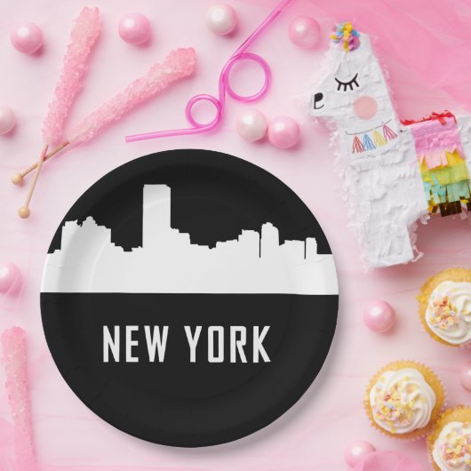 New York Papieren Bordje (Feest)