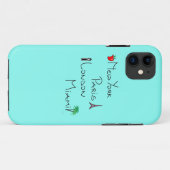 New York, Parijs, Londen, Miami Case-Mate iPhone Case (Achterkant (horizontaal))