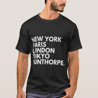 New York Paris London Tokyo Middlesbrough Boro T-shirt