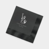 New York Passport Folie Servetten (Links)