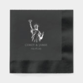 New York Passport Folie Servetten (Voorkant)