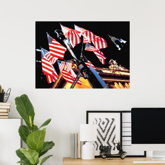 New York Patriot Poster (Thuiskantoor)