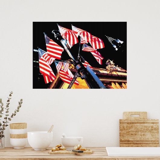 New York Patriot Poster (Keuken)
