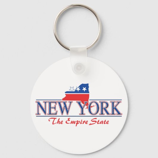 New York Patriotic Sleutelhanger (Voorkant)