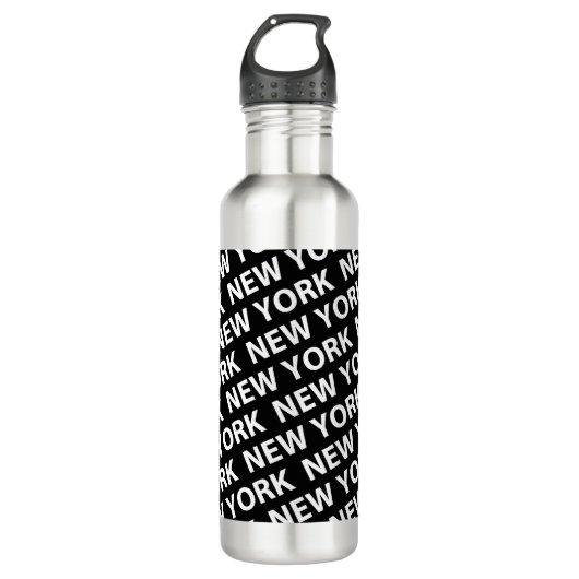 New York Pattern White Waterfles (Voorkant)