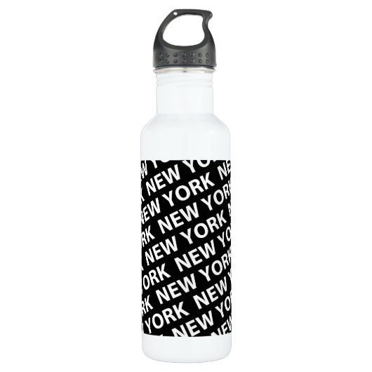 New York Pattern White Waterfles (Voorkant)