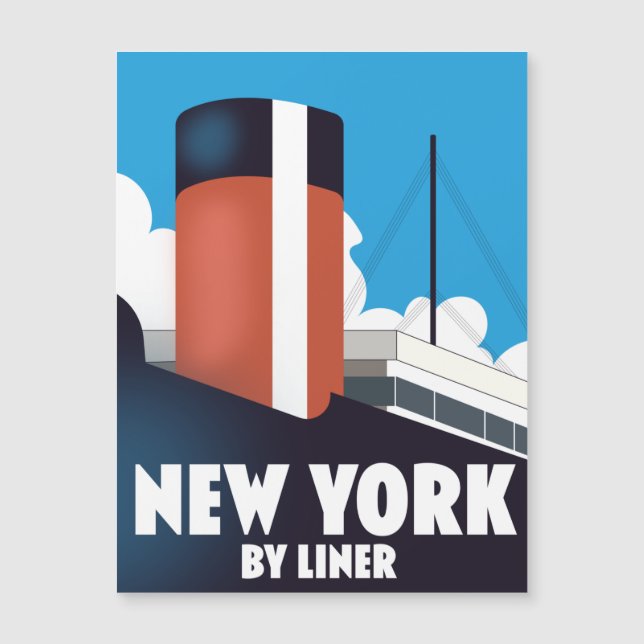 New York per lijnboot (Voorkant)