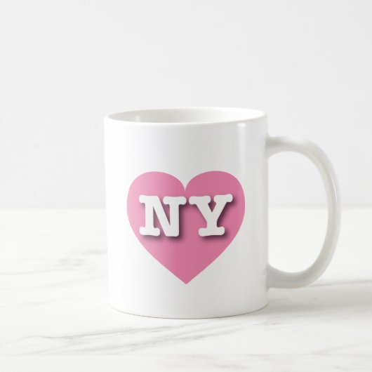 New York Pink Heart - Ik hou van NY Koffiemok (Rechts)