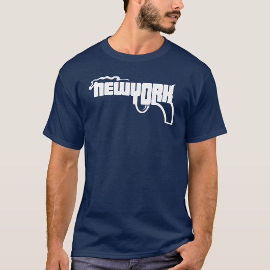 New York Pistool T-shirt (Voorkant)