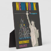 New York Plaque Fotoplaat (Zijkant)