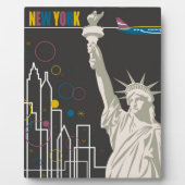 New York Plaque Fotoplaat (Voorkant)