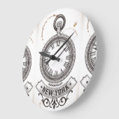 New York Pocket Watch Grote Klok (Hoek)