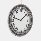 New York Pocket Watch Ornament Round (Rechts)