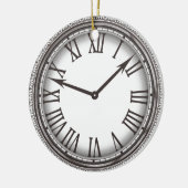 New York Pocket Watch Ornament Round (Links)