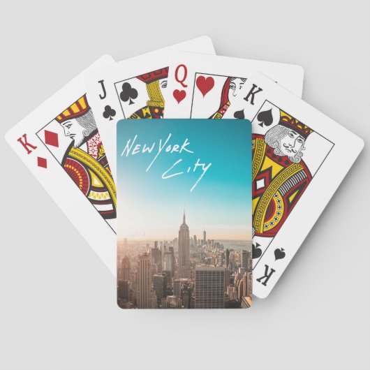 New York Pokerkaarten (Achterkant)