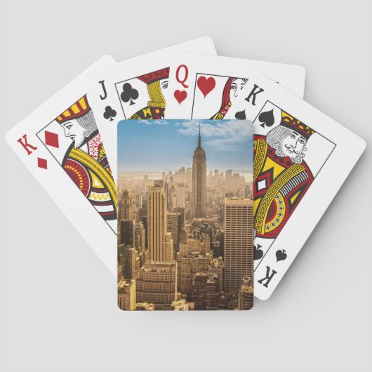 New York Pokerkaarten (Achterkant)