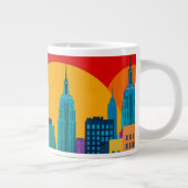 New York Pop Art Grote Koffiekop (Rechts)