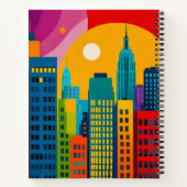 New York Pop Art Notitieboek (Achterkant)