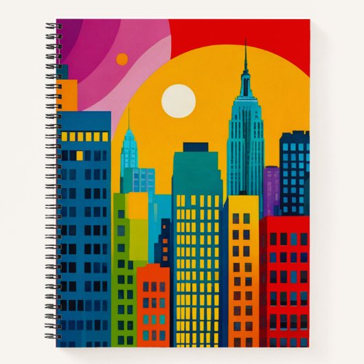 New York Pop Art Notitieboek (Voorkant)