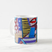 New York Pop Walls II Koffiemok (Voorkant links)