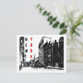 New York Post Card Briefkaart (Staand voorkant)