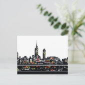 New York Post Kaart (Staand voorkant)